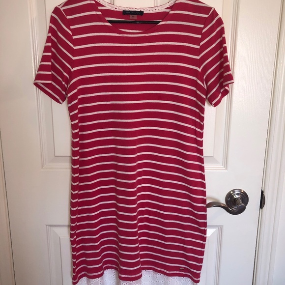 TOMMY BAHAMA STRIPED T-SHIRT DRESS 🩷 - Picture 1 of 4